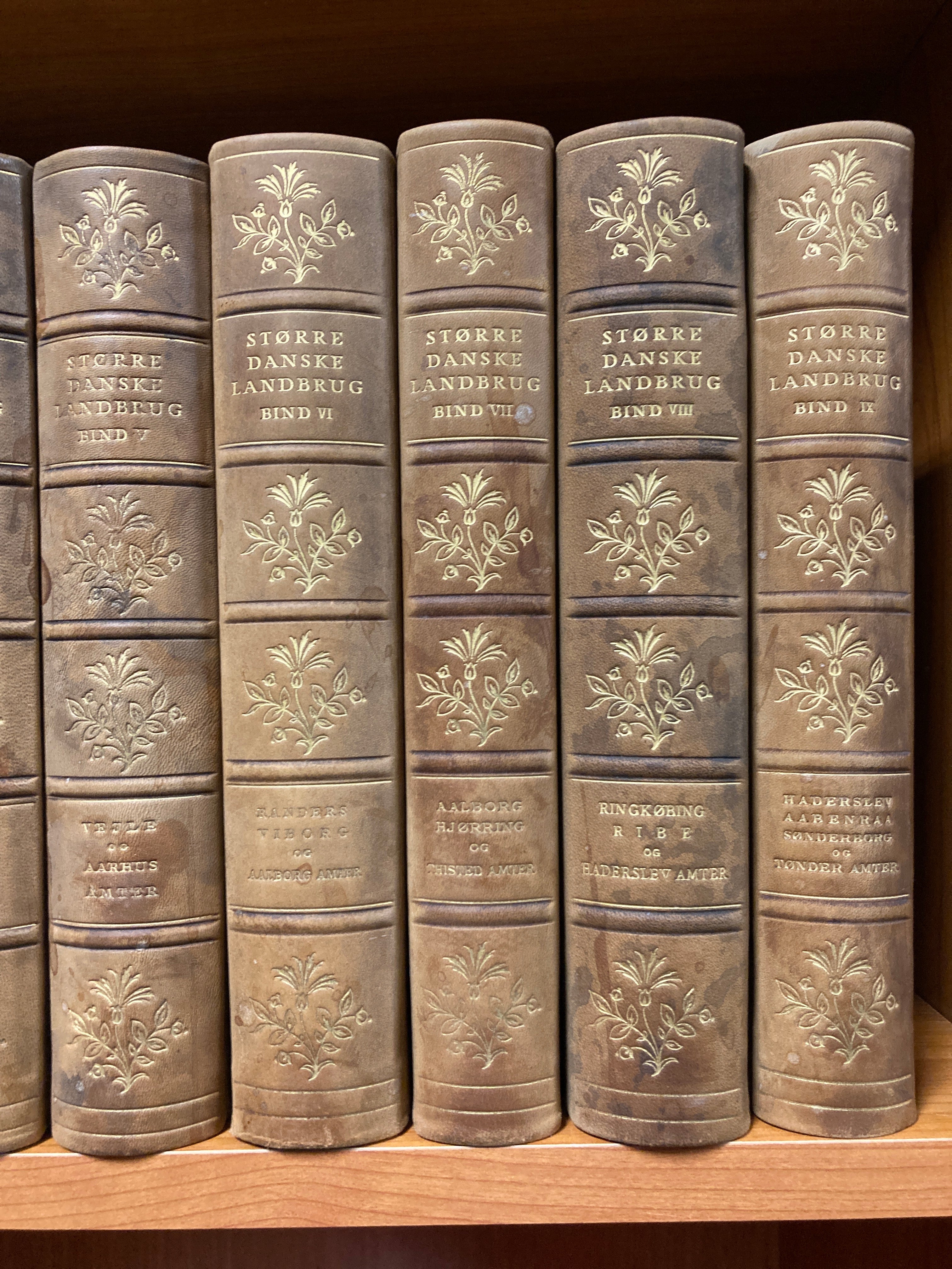 Større danske landbrug (bog samling)